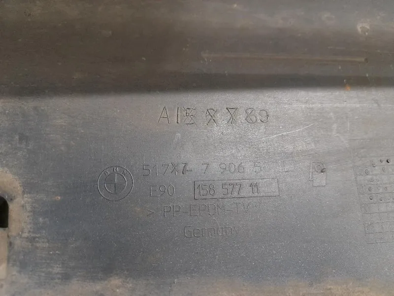 Spoiler Sottoporta SX 7906507 M SPORT Bmw Serie 3 E90 Berlina 2005