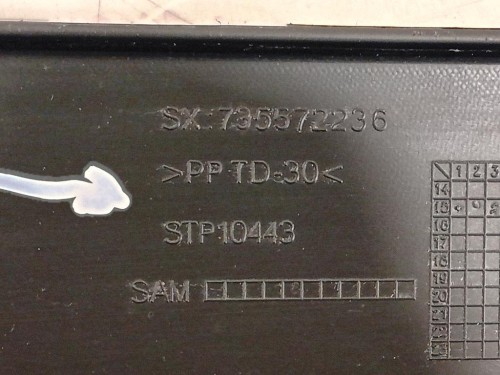 Spoiler Sottoporta SX 735572236 Fiat 500X 2015