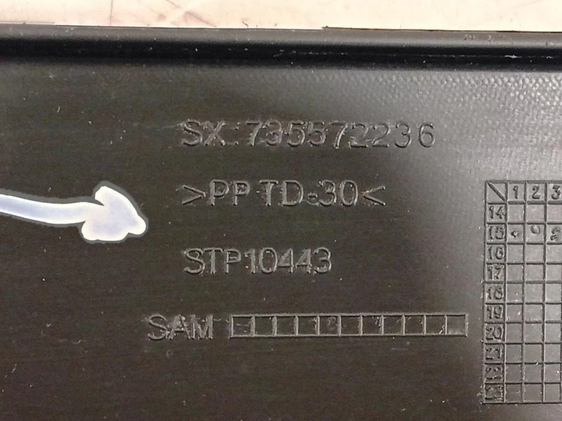 Spoiler Sottoporta SX 735572236 Fiat 500X 2015