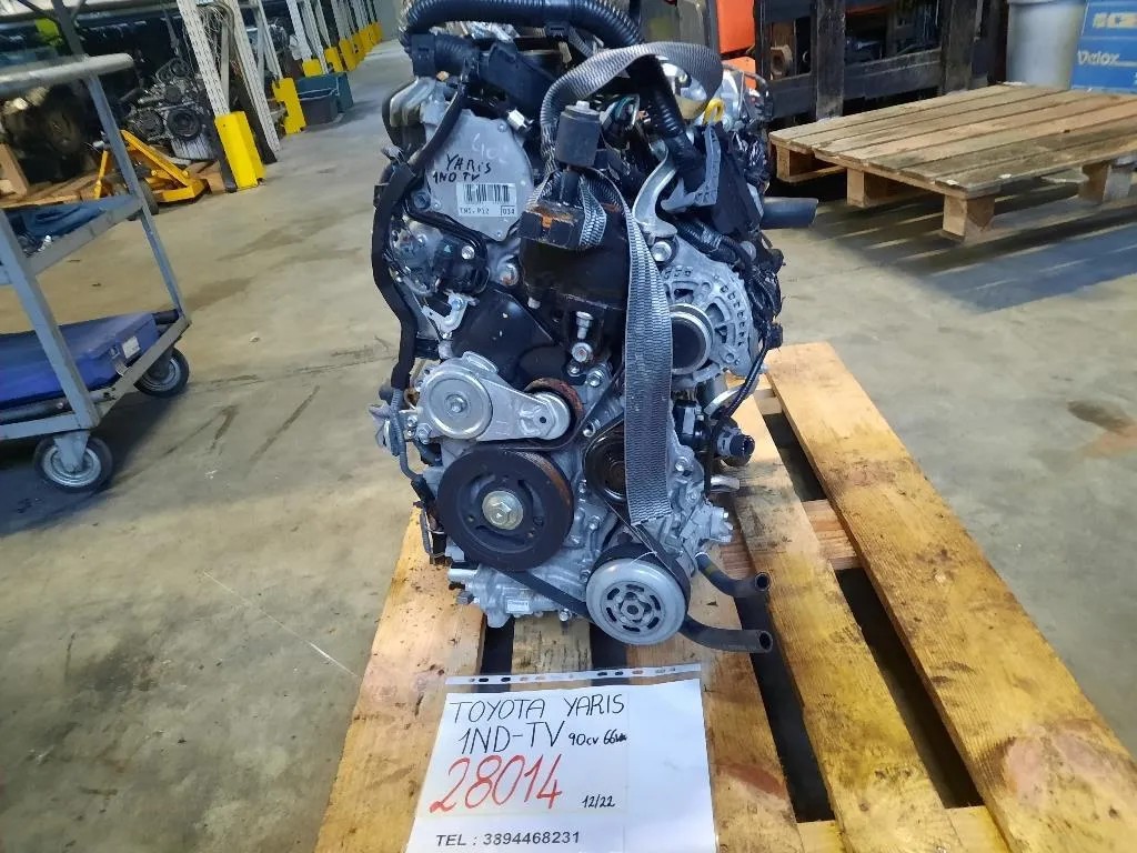 Motore Completo 1NDTV 90CV 66KW Toyota Yaris IV 2014