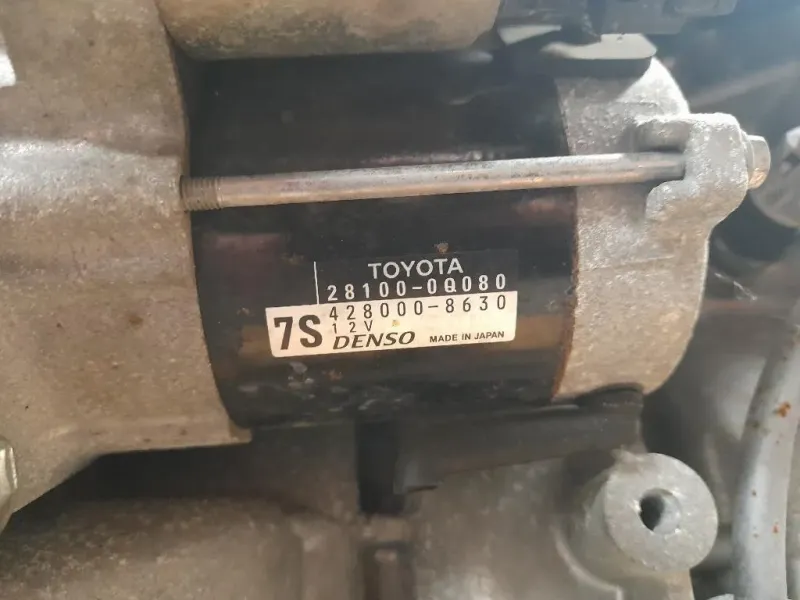 Motore Completo 1KRFE 69 CV 51 KW Toyota Yaris IV 2014