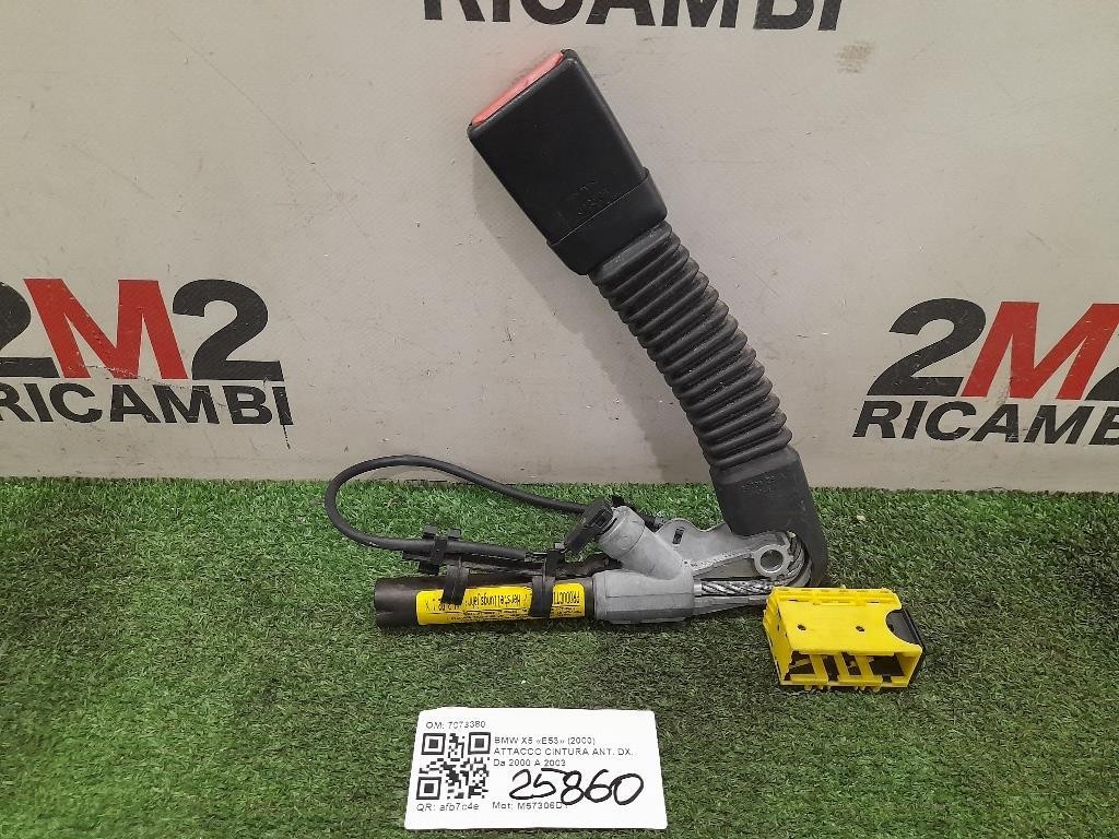 Attacco Cintura ANT DX 72117259388 Bmw Serie 3 F30 Berlina 2012