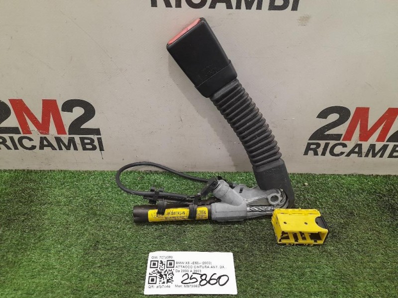 Attacco Cintura ANT DX 72117259388 Bmw Serie 3 F30 Berlina 2012
