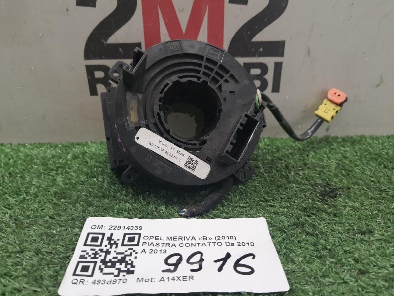 Piastra Contatto 22914039 Opel Meriva B 2010