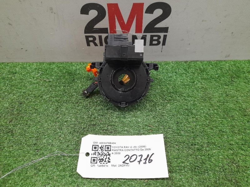 Piastra Contatto 4203075B494 Toyota RAV 4 III 2006