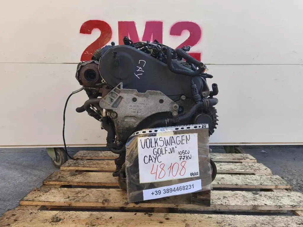 Motore Completo CAYC 105CV Volkswagen GOLF VI 2009