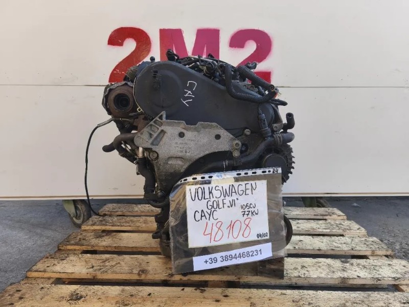 Motore Completo CAYC 105CV Volkswagen GOLF VI 2009