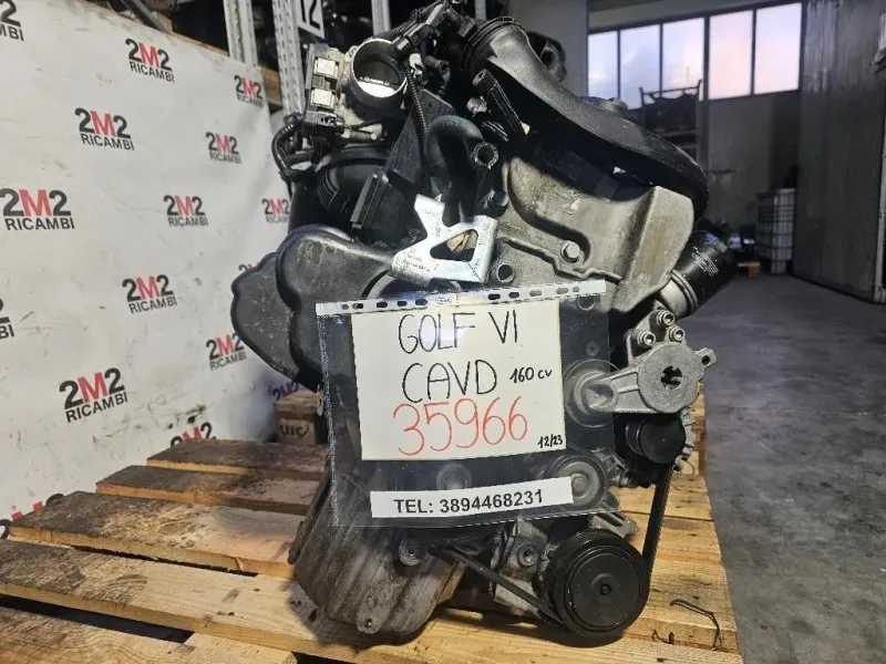 Motore Completo CAVD 160CV Volkswagen GOLF VI 2009