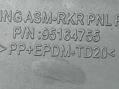 Spoiler Sottoporta SX 95164755 Opel Mokka 2013