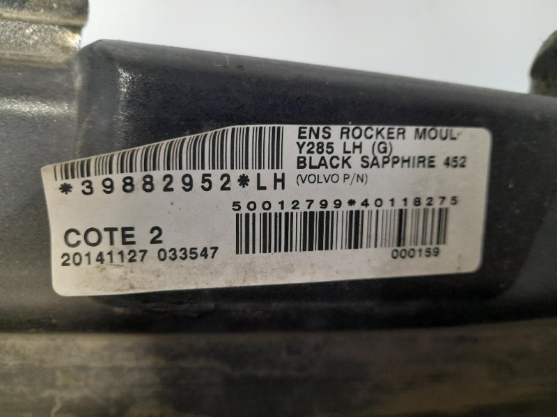 Spoiler Sottoporta SX 39882952 Volvo V70 III 2008