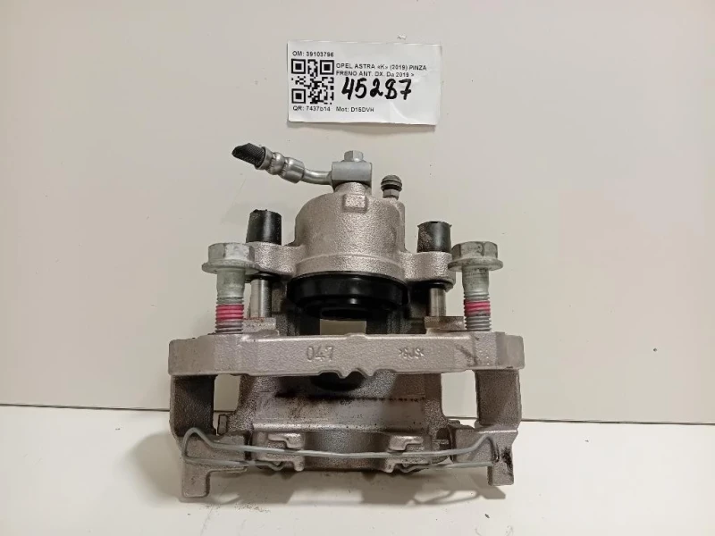 Pinza Freno ANT DX 39103796 Opel Astra K 2019