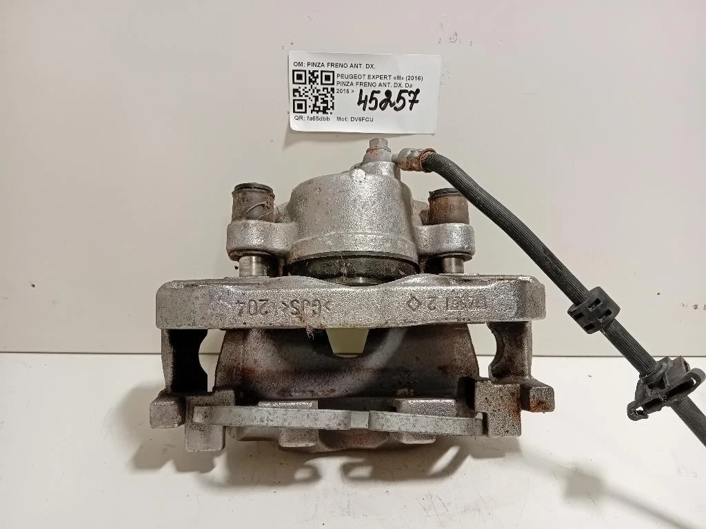 Pinza Freno ANT DX PINZA FRENO ANT DX Peugeot Expert III 2016