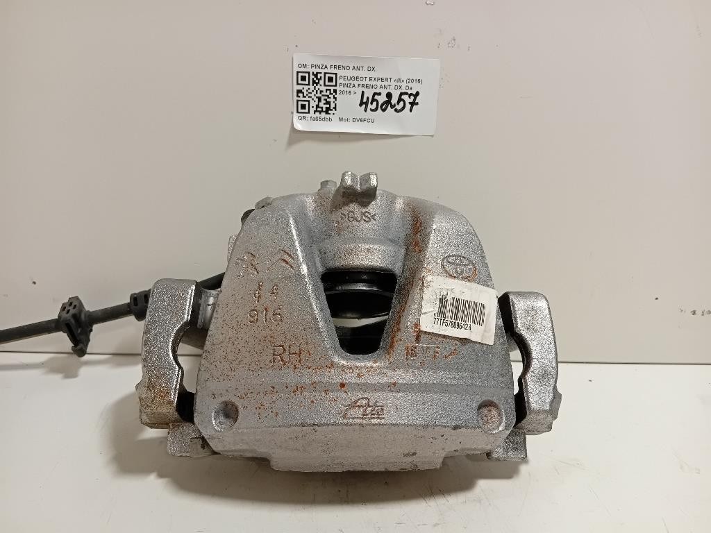 Pinza Freno ANT DX PINZA FRENO ANT DX Peugeot Expert III 2016