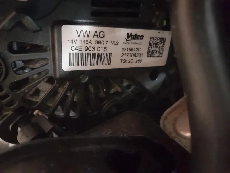 Motore Completo CHZC 110 CV 81 KW Volkswagen GOLF VII 2017