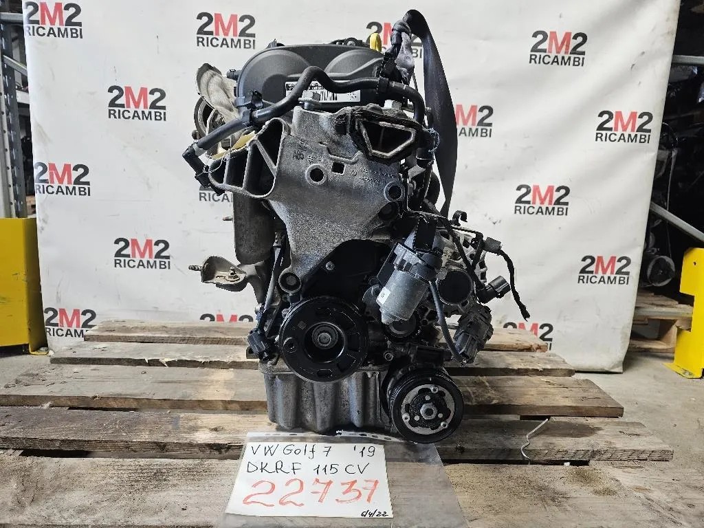 Motore Completo DKRF 115 CV 85 KW 25776 KM Volkswagen GOLF VII 2017