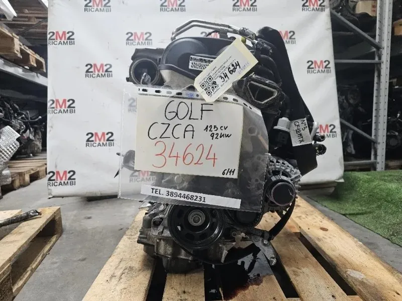 Motore Completo CZCA 125CV 92KW Volkswagen GOLF VII 2017