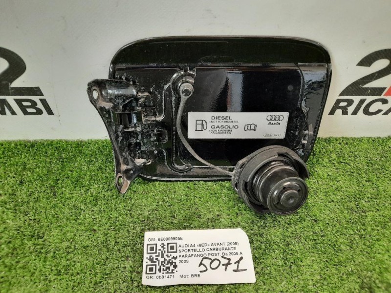 Sportello Carburante Parafango POST 8E0809905E Audi A4 8ED Avant 2005