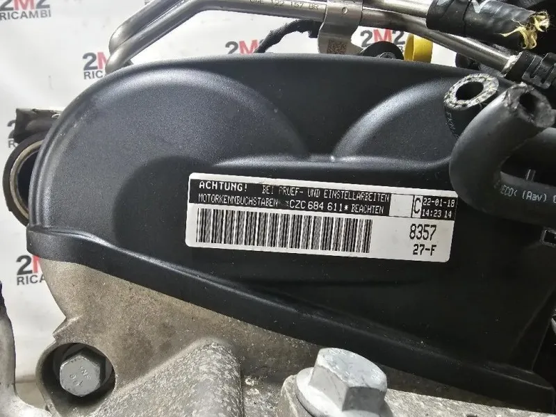 Motore Completo CZCA 125CV 92KW Volkswagen GOLF VII 2017