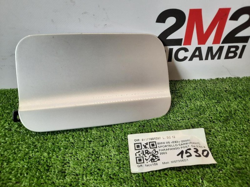 Sportello Carburante Parafango POST 51177001027 Bmw X5 E53 2000