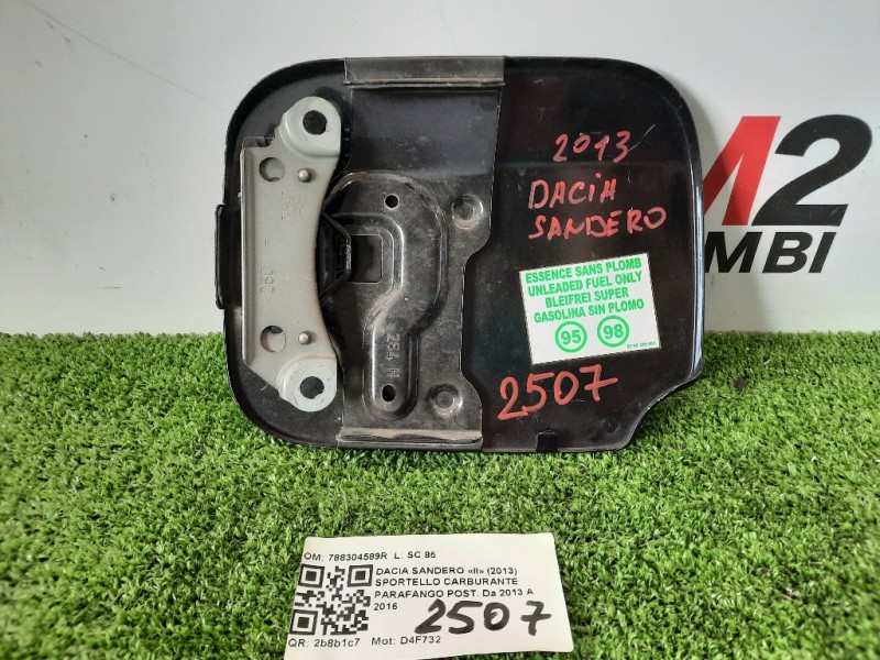 Sportello Carburante Parafango POST 788304589R Dacia Sandero II 2013