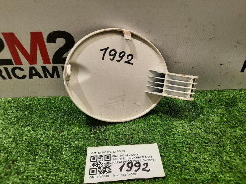 Sportello Carburante Parafango POST 51785379 Fiat 500 II 2015