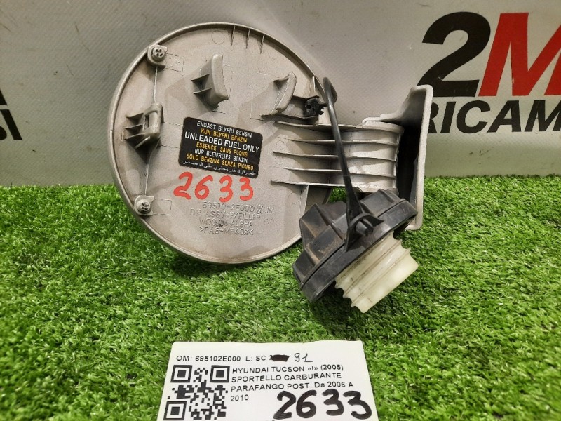 Sportello Carburante Parafango POST 695102E000 Hyundai Tucson I 2005
