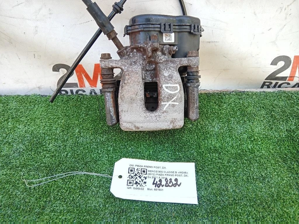 Pinza Freno POST DX A0004232481 Mercedes Classe B W246 2012