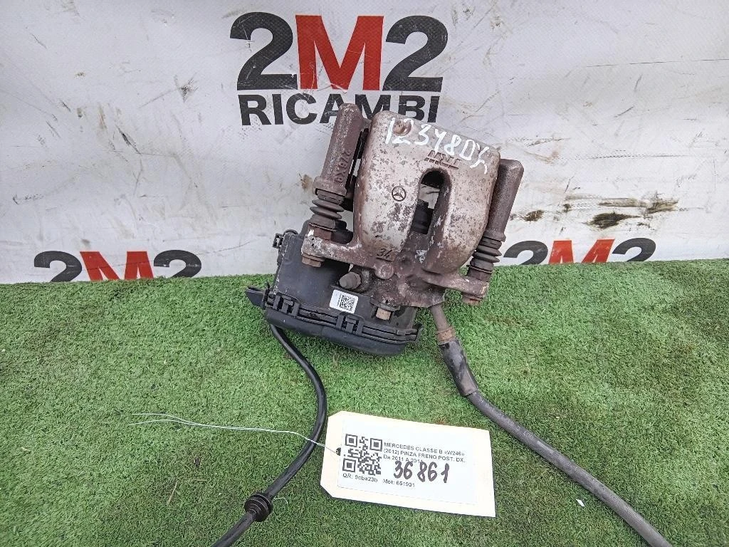 Pinza Freno POST DX Mercedes Classe B W246 2012