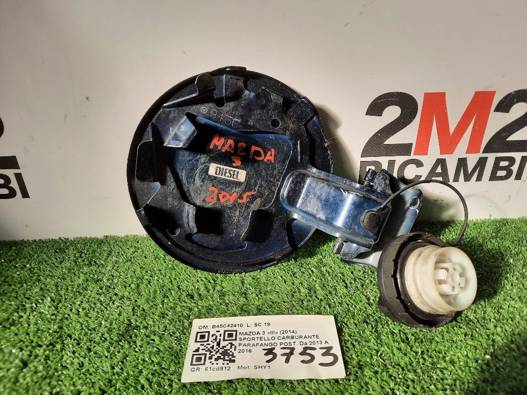Sportello Carburante Parafango POST B45C42410 Mazda 3 III 2014