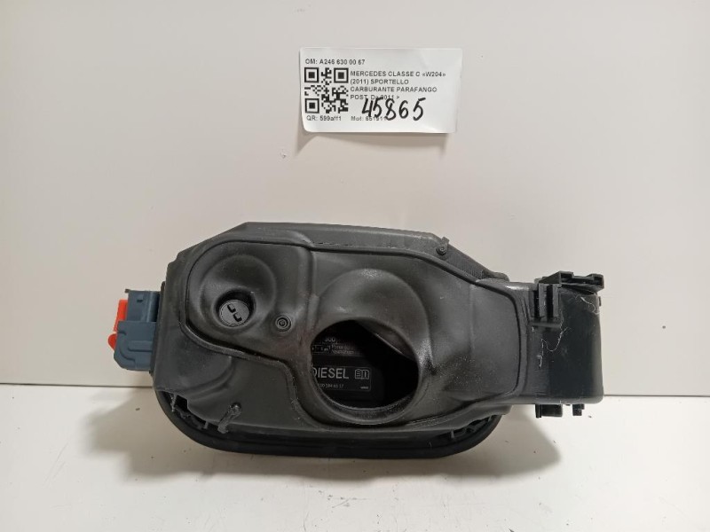 Sportello Carburante Parafango POST A246 630 00 67 Mercedes Classe C W204 2011