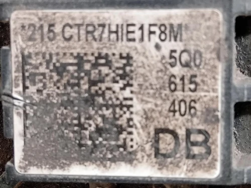 Pinza Freno POST DX 5Q0 615 406 Volkswagen GOLF VII 2017