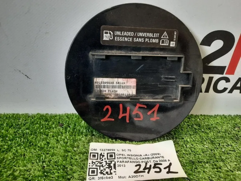 Sportello Carburante Parafango POST 13279859 Opel Insignia A 2009