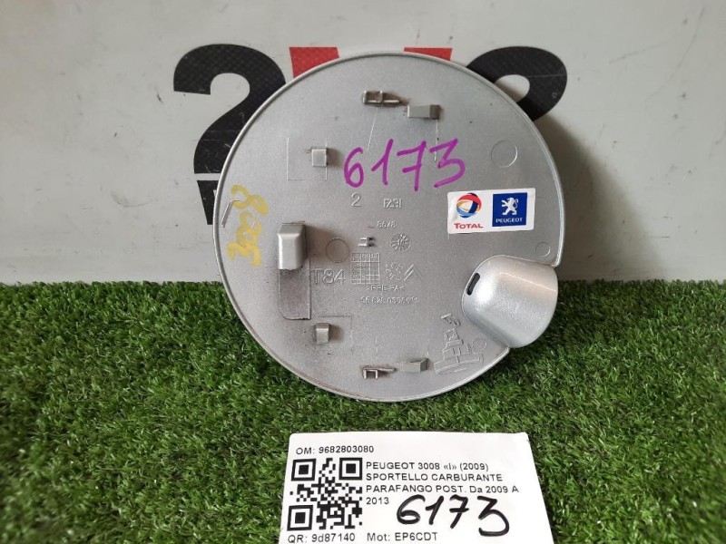 Sportello Carburante Parafango POST 9682803080 Peugeot 3008 I 2009