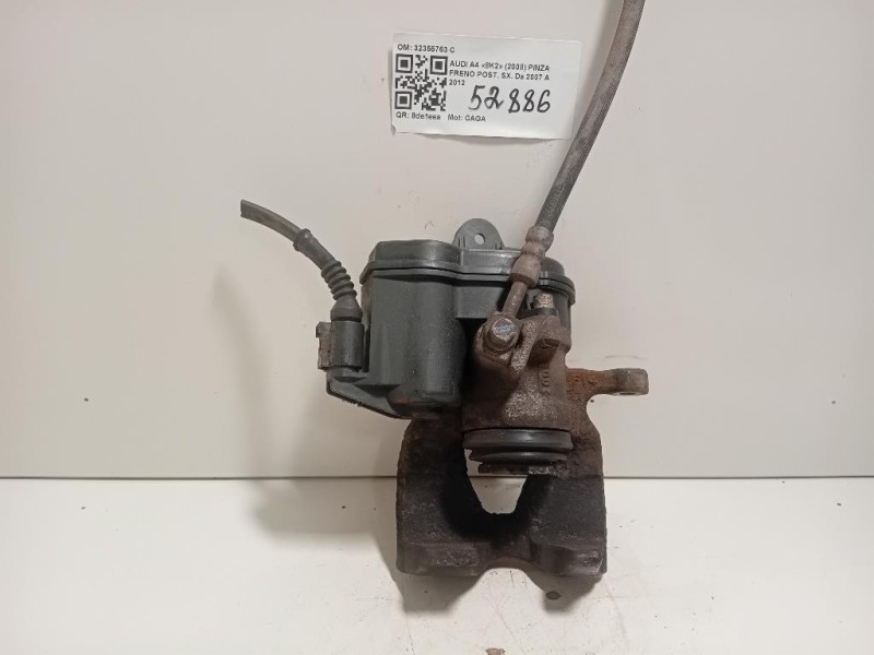 Pinza Freno POST SX 32355763 C Audi A4 8K2 2008