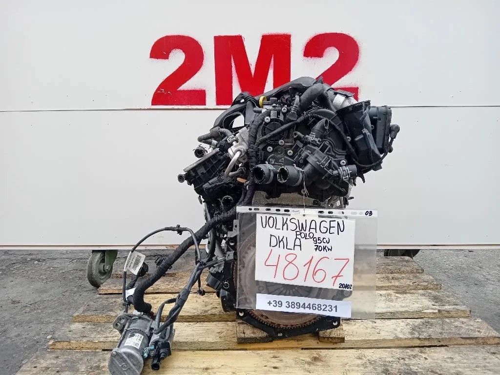 Motore Completo DKLA 95 CV 70 KW Volkswagen POLO VII 2017