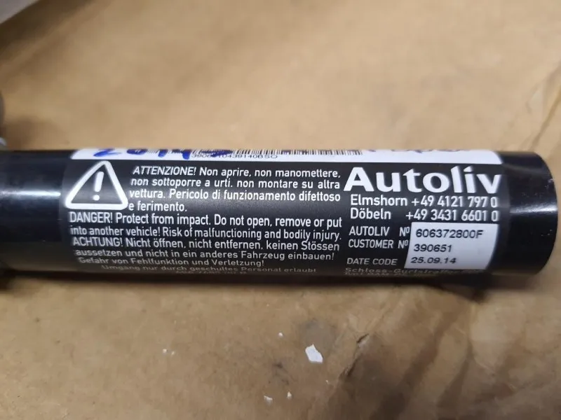 Attacco Cintura ANT DX 60911723 Fiat Ducato 290 2014