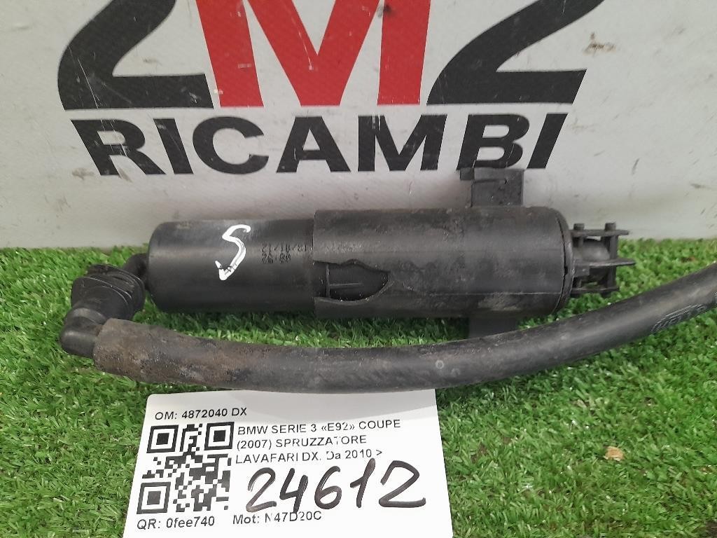 Spruzzatore Lavafari DX 4872040 DX Bmw Serie 3 E92 Coupe 2007