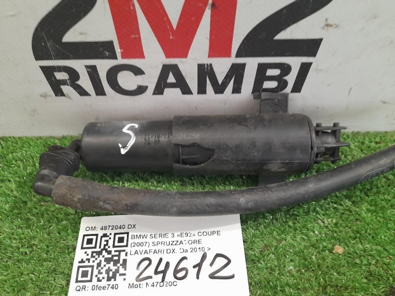 Spruzzatore Lavafari DX 4872040 DX Bmw Serie 3 E92 Coupe 2007