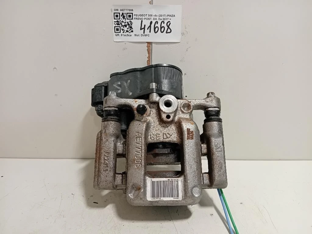 Pinza Freno POST SX AE777006 Peugeot 308 II 2017