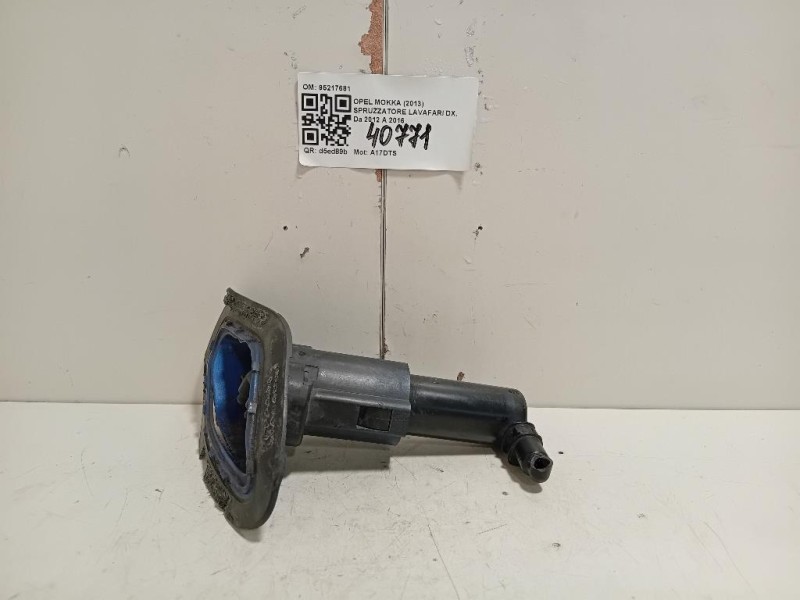 Spruzzatore Lavafari DX 95217681 Opel Mokka 2013
