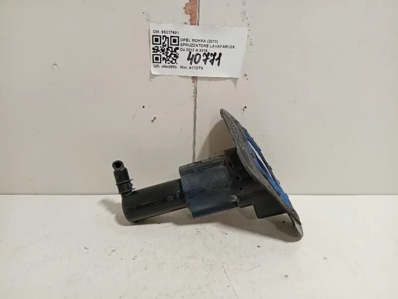 Spruzzatore Lavafari DX 95217681 Opel Mokka 2013