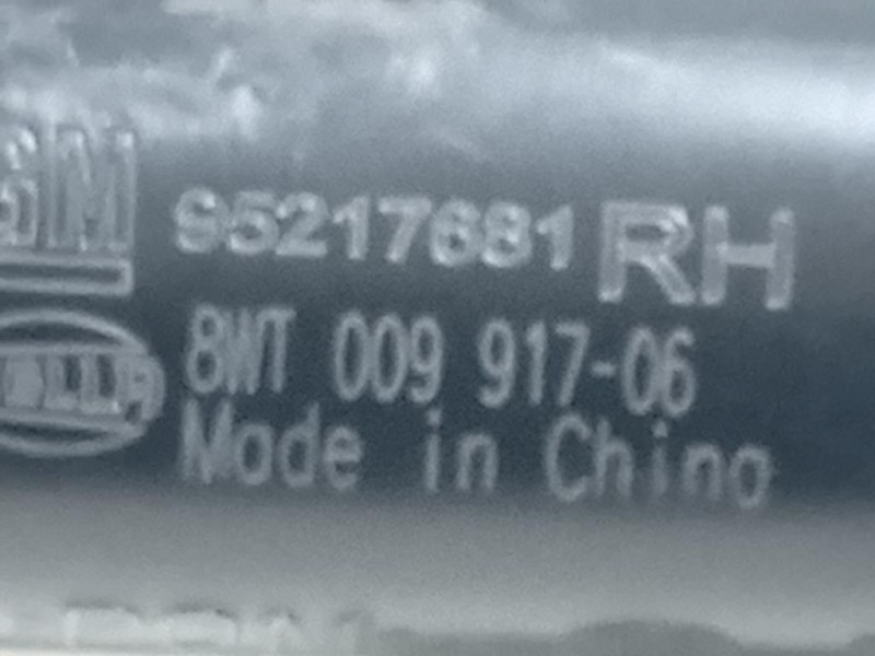 Spruzzatore Lavafari DX 95217681 Opel Mokka 2013