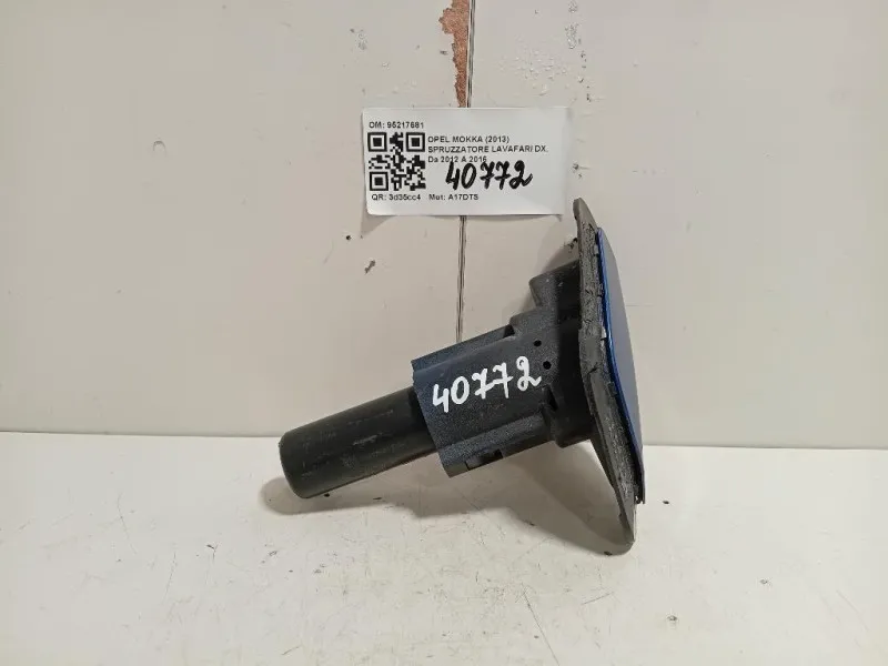 Spruzzatore Lavafari DX 95217681 Opel Mokka 2013