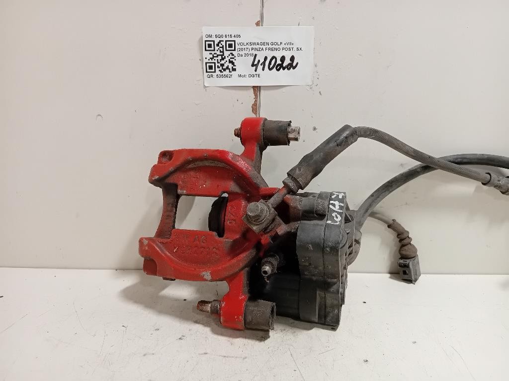 Pinza Freno POST SX 5Q0 615 405 Volkswagen GOLF VII 2017