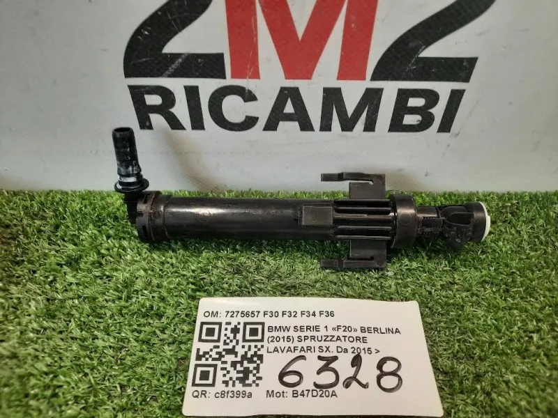 Spruzzatore Lavafari SX 7275657 F30 F32 F34 F36 Bmw Serie 1 F20 Berlina 2015