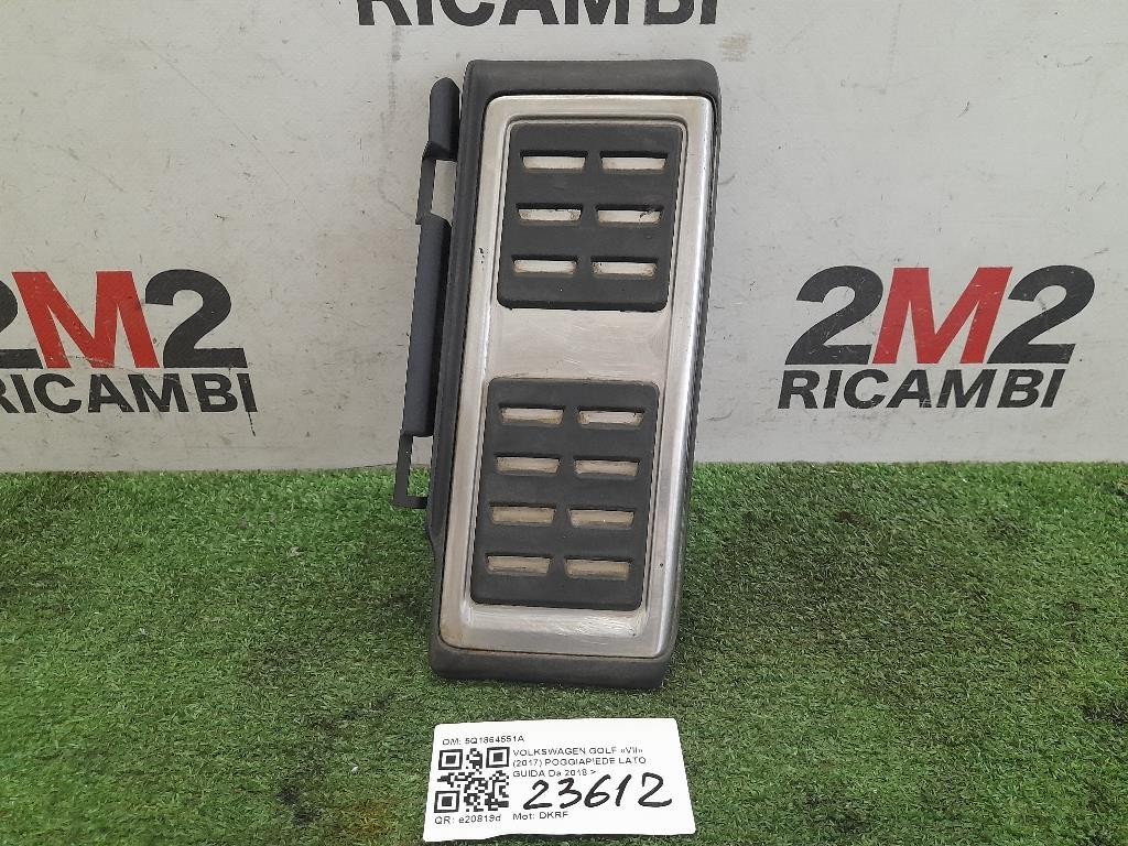 Poggiapiede LATO Guida 5Q1864551A Volkswagen GOLF VII 2017
