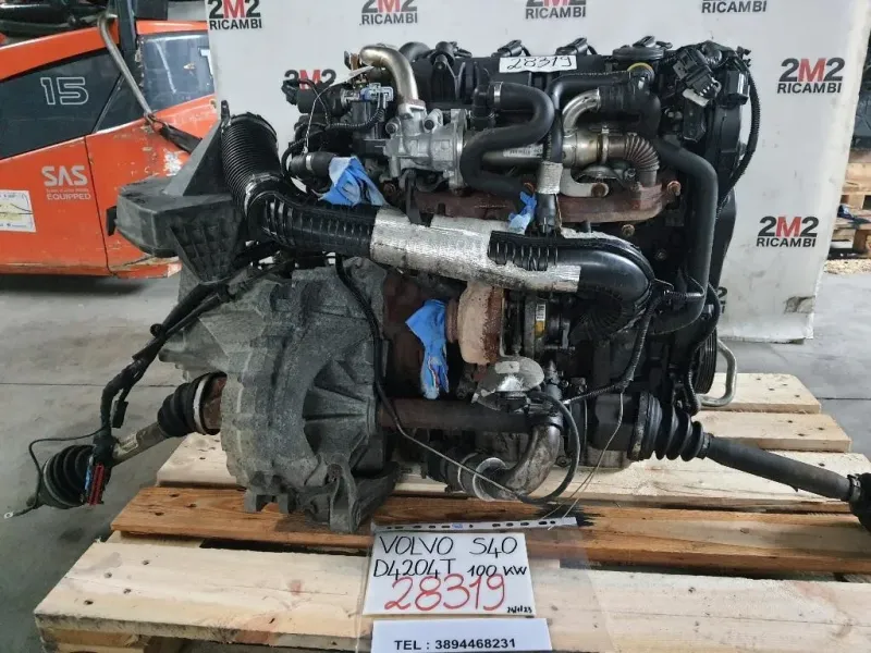 Motore Completo D4204T 100KW 135CV Volvo S40 II 2004