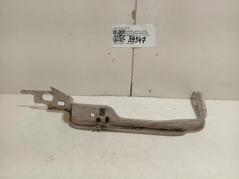Staffa Angolare Paraurti ANT SX 4K0 807 347 B Audi A6 4a5c8 Avant 2018