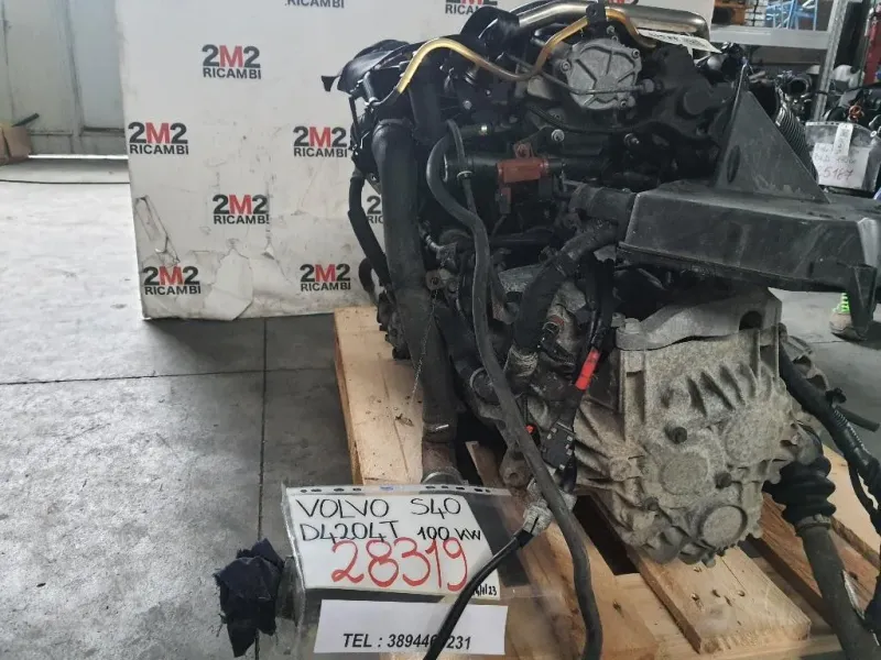 Motore Completo D4204T 100KW 135CV Volvo S40 II 2004