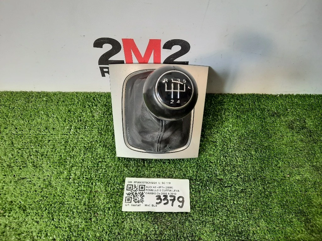 Pomello E Cuffia LEVA Cambio 8P0863278CHQQX Audi A3 8P1 2008
